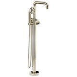 Brizo - Litze SINGLE-HANDLE FREESTANDING TUB FILLER - Less Handle - Polished Nickel