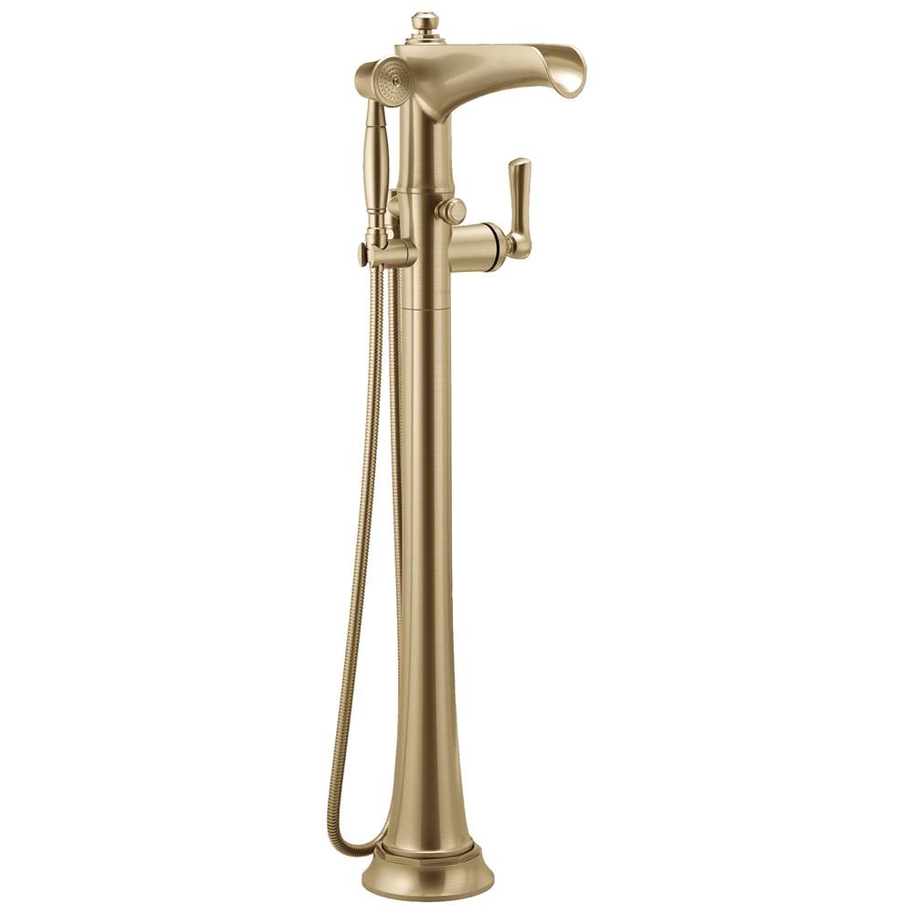Brizo - Rook Single-Handle Freestanding Tub Filler - Luxe Gold