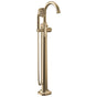 Brizo - BeauclereE Single-Handle Freestanding Tub Filler - Less Handle - Luxe Gold