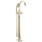 Brizo - BeauclereE Single-Handle Freestanding Tub Filler - Less Handle - Polished Nickel