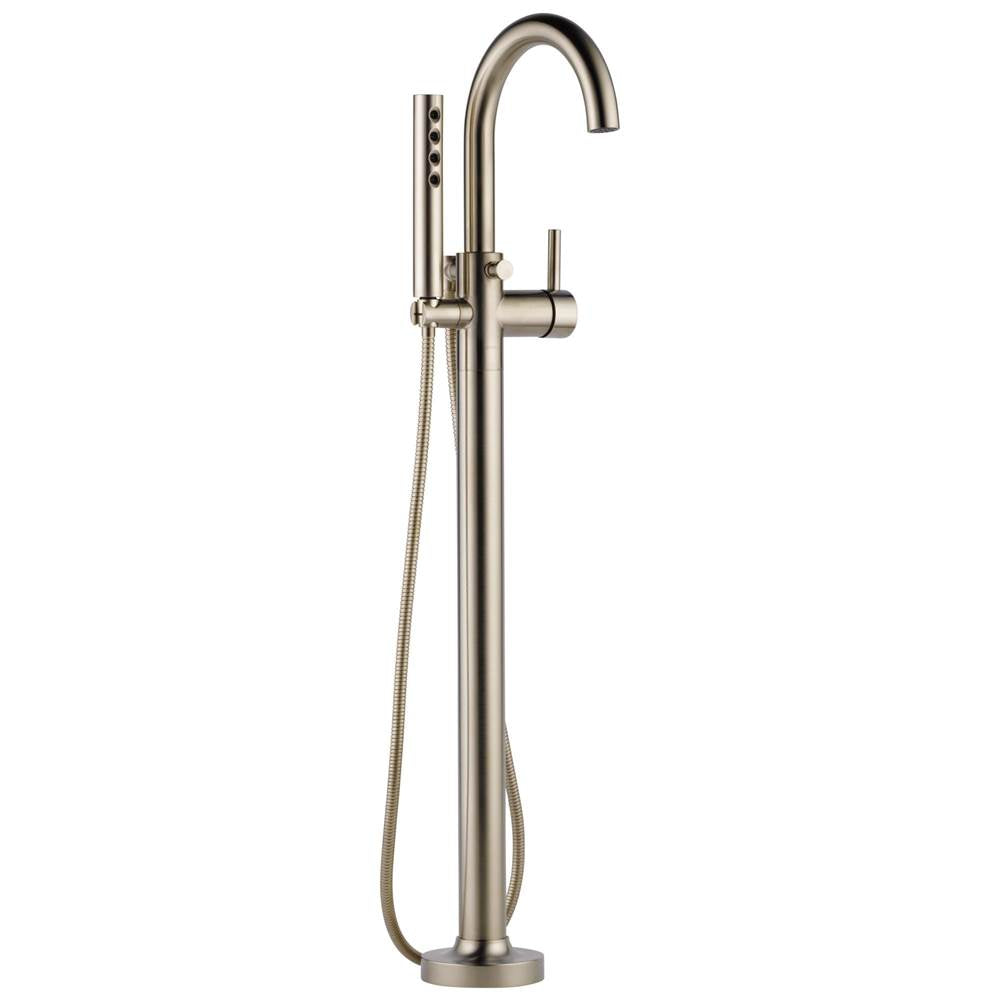 Brizo - Odin Single-Handle Freestanding Tub Filler - Brushed Nickel