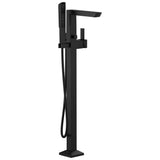 Brizo - Vettis Single-Handle Floor Mount Tub Filler - Matte Black