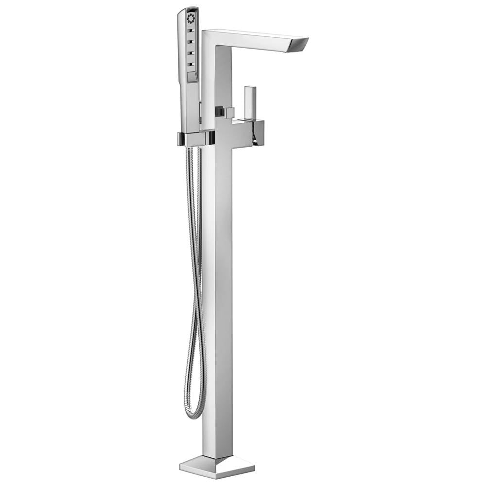 Brizo - Vettis Single-Handle Floor Mount Tub Filler - Chrome