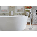 Vettis Single-Handle Floor Mount Tub Filler