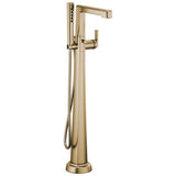 Brizo - LevoirE Single-Handle Floor Mount Tub Filler - Luxe Gold