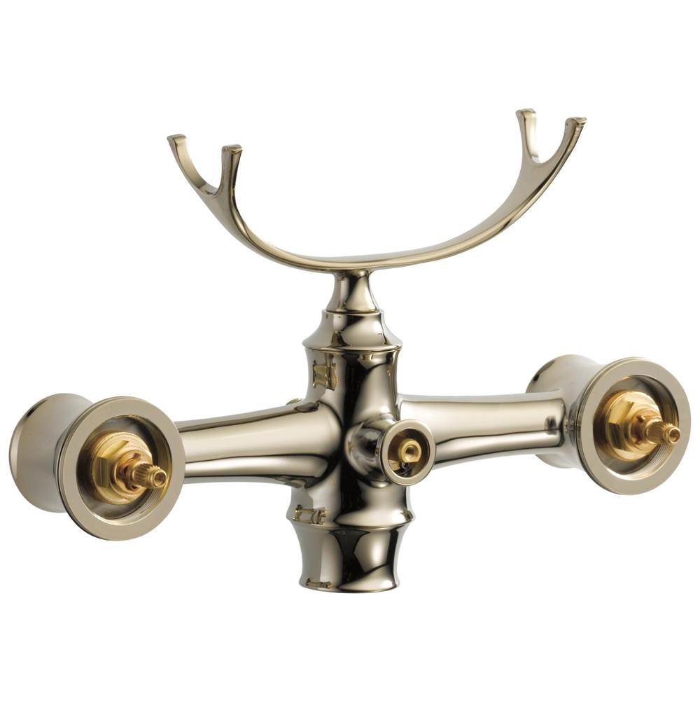 Brizo - Traditional Two-Handle Freestanding Tub Filler Body Assembly Trim - Less Handles - Polished Nickel