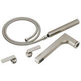 Brizo - Kintsu Two-Handle Tub Filler Trim Kit With Lever Handles - Luxe Nickel
