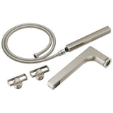 Brizo - Kintsu Two-Handle Tub Filler Trim Kit With Knob Handles - Luxe Nickel