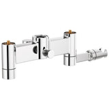 Brizo - Kintsu Two-Handle Tub Filler Body Assembly - Chrome