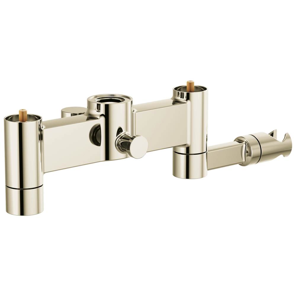 Brizo - Frank Lloyd Wright Two-Handle Tub Filler Body Assembly - Less Handles - Polished Nickel