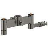 Brizo - Frank Lloyd Wright Two-Handle Tub Filler Body Assembly - Less Handles - Luxe Steel
