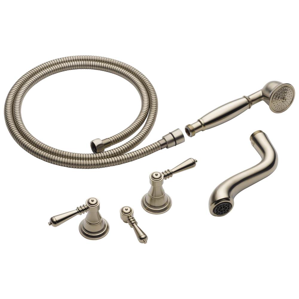 Brizo - Tresa Two-Handle Tub Filler Trim Kit with Lever Handles - Brushed Nickel