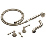 Brizo - Tresa Two-Handle Tub Filler Trim Kit with Lever Handles - Brushed Nickel