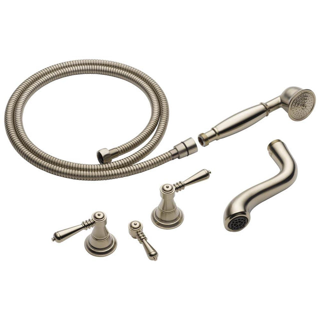 Brizo - Tresa Two-Handle Tub Filler Trim Kit with Lever Handles - Brushed Nickel