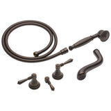 Brizo - Tresa Two-Handle Tub Filler Trim Kit with Lever Handles - Venetian Bronze