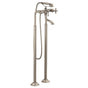 Brizo - Tresa Two-Handle Tub Filler Trim Kit with Cross Handles - Brushed Nickel