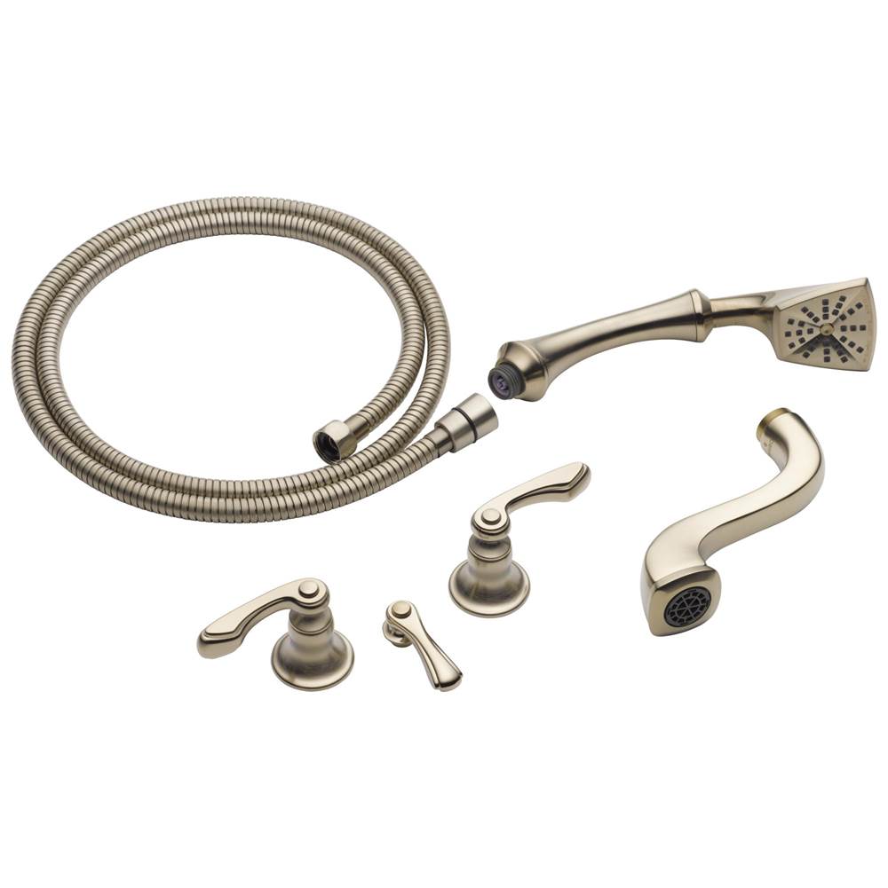 Brizo - Charlotte Two-Handle Tub Filler Trim Kit - Brushed Nickel