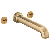 Brizo - Kintsu Two Handle Wall Mount Tub Filler - Luxe Gold