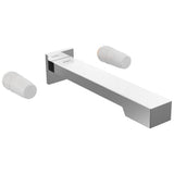 Brizo - Frank Lloyd Wright Two-Handle Wall Mount Tub Filler - Less Handles - Chrome