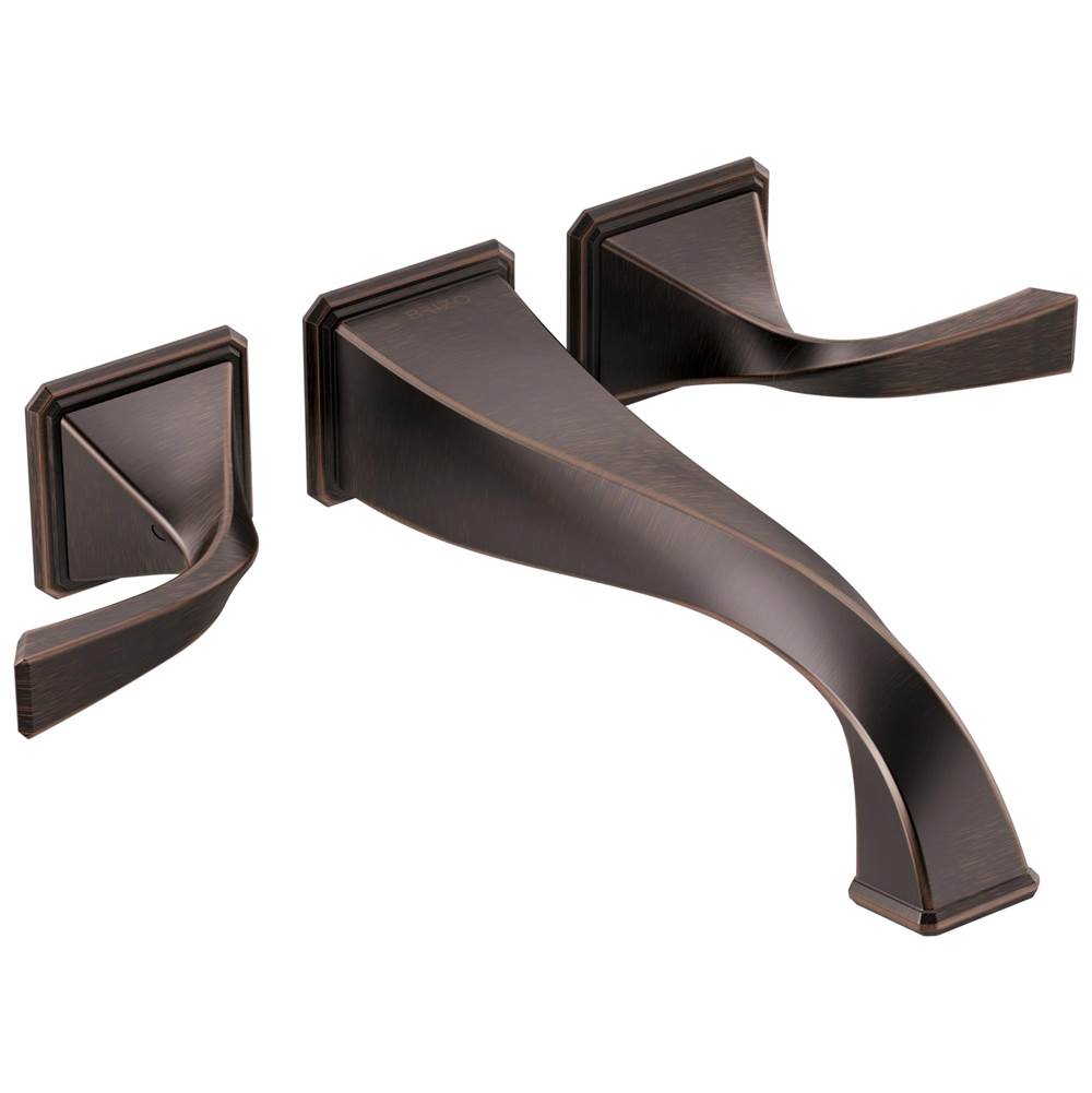 Brizo - Virage Two-Handle Wall Mount Tub Filler - Venetian Bronze