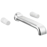 Brizo - AllariaE Two-Handle Wall Mount Tub Filler - Less Handles - Chrome