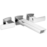 Brizo - Vettis Two-Handle Wall Mount Tub Filler - Chrome