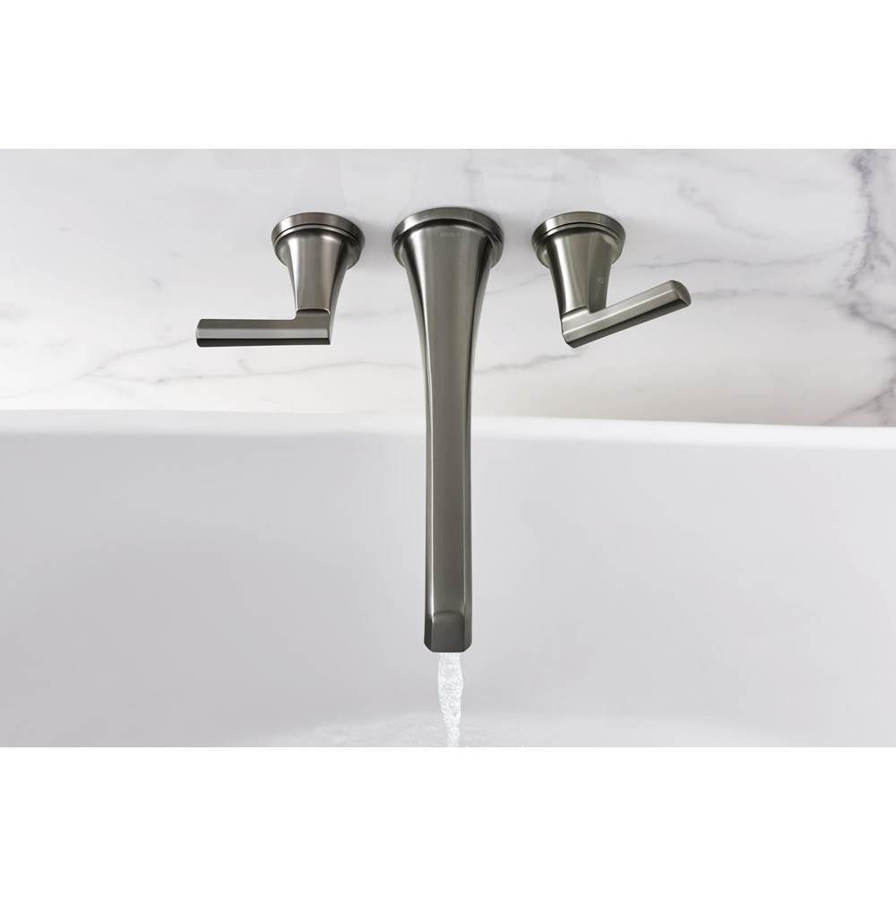 LevoirE Two-Handle Wall Mount Tub Filler - Less Handles