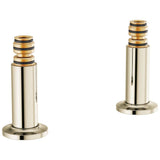 Brizo - Frank Lloyd Wright Deck Mount Tub Filler Unions - Polished Nickel