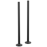 Brizo - Kintsu Floor Mount Tub Filler Unions - Matte Black