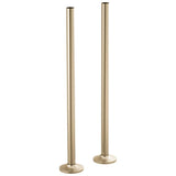 Brizo - Kintsu Floor Mount Tub Filler Unions - Luxe Gold