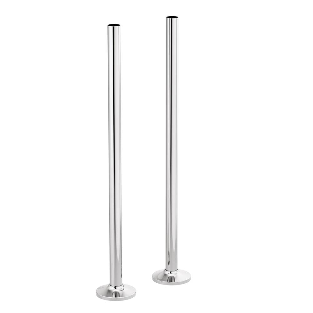 Brizo - Kintsu Floor Mount Tub Filler Unions - Chrome
