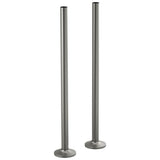 Brizo - Frank Lloyd Wright Floor Mount Tub Filler Unions - Luxe Steel