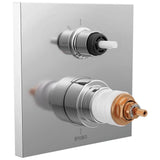 Brizo - Frank Lloyd Wright TempAssure Thermostatic Valve with 3-Function Integrated Diverter Trim - Less Handles - Chrome