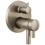 Brizo - Odin TempAssure Thermostatic Valve with Integrated 3-Function Diverter Trim - Brushed Nickel