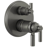 Brizo - Invari Tempassure Thermostatic Valve With Integrated 3-Function Diverter Trim - Luxe Steel