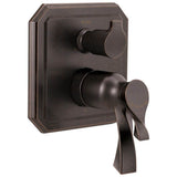 Brizo - Virage TempAssure Thermostatic Valve with Integrated 6-Function Diverter Trim - Venetian Bronze