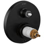 Brizo - Litze TempAssure Thermostatic Valve with 6-Function Diverter Trim - Less Handles - Matte Black