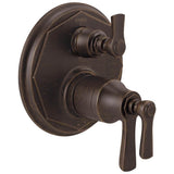 Brizo - Rook TempAssure Thermostatic Valve with 6-Function Diverter Trim - Venetian Bronze