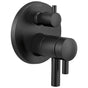 Brizo - Jason Wu for BrizoE TempAssure Thermostatic Valve with Integrated 6-Function Diverter Trim - Matte Black