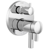 Brizo - Odin TempAssure Thermostatic Valve with Integrated 6-Function Diverter Trim - Chrome