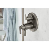 LevoirE Tempassure Thermostatic Valve With Integrated 6-Function Diverter Trim