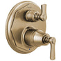 Brizo - Rook Pressure Balance Valve with Integrated 3-Function Diverter Trim - Luxe Gold