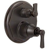 Brizo - Rook Pressure Balance Valve with Integrated 3-Function Diverter Trim - Venetian Bronze