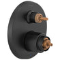 Brizo - Jason Wu for BrizoE Pressure Balance Valve with Integrated 3-Function Diverter Trim  - Less Handles - Matte Black
