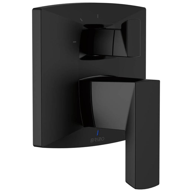 Brizo - Vettis Pressure Balance Valve With Integrated 3-Function Diverter Trim - Matte Black