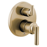Brizo - LevoirE Pressure Balance Valve With Integrated 3-Function Diverter Trim - Less Handles - Luxe Gold