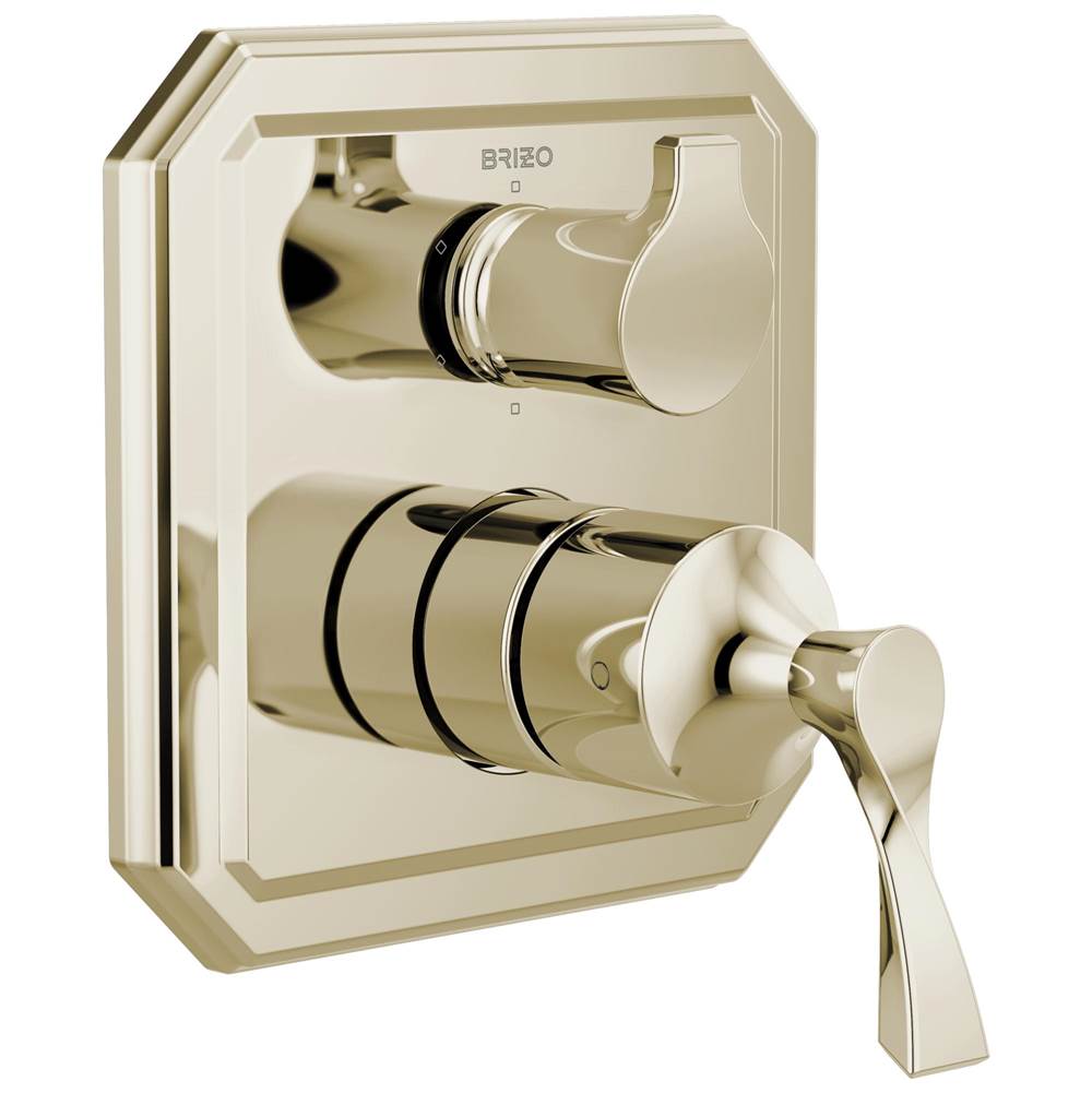 Brizo - Virage Pressure Balance Valve with Integrated 6-Function Diverter Trim - Polished Nickel