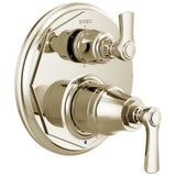 Brizo - Rook Pressure Balance Valve with Integrated 6-Function Diverter Trim - Polished Nickel