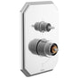 Brizo - BeauclereE Pressure Balance Valve with Integrated 6-Function Diverter Trim - Less Handles - Chrome
