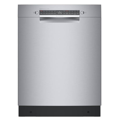 Bosch - 100 Pr, Bar Handle, 5/4 cycles, 46 dBA, Standard 3rd Rack, Rackmatic - SS - Stainless steel